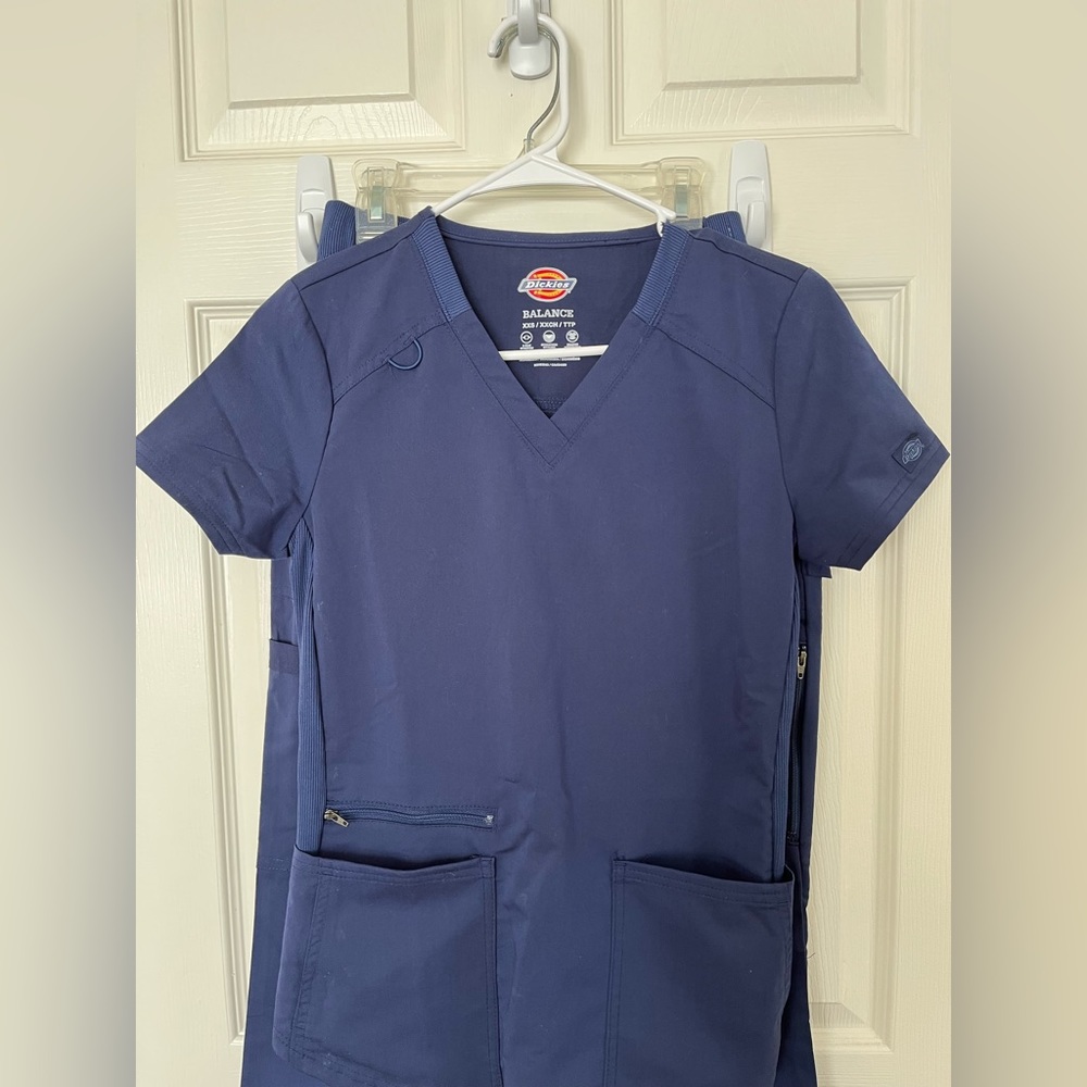 Navy Blue Scrubs NWOT